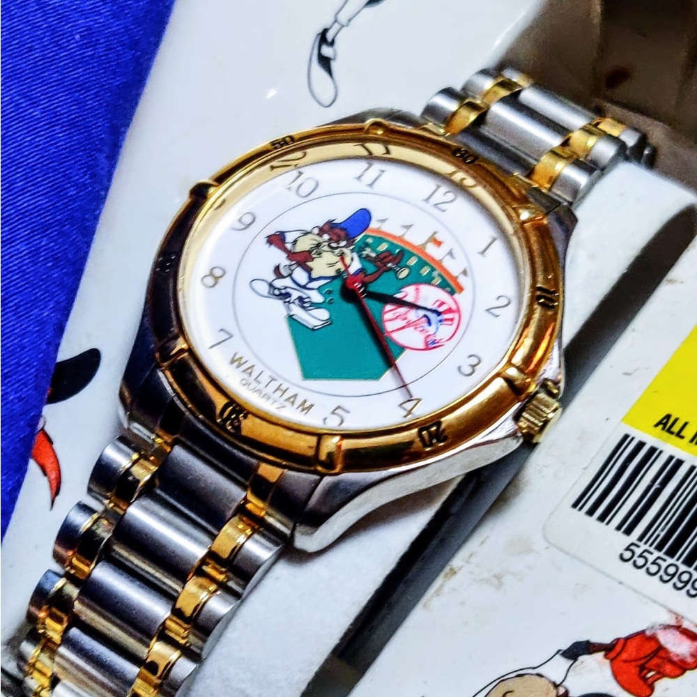 Looney Toons Tazmania Vintage 1994 Men's Watch NWOT